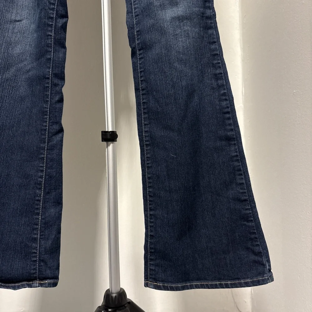 Paige Canyon Boot Jeans Dark Wash Bootcut Denim Size 25